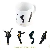 Grupo Erik Editores Grupo Erik GPE83633 - Michael Jackson Tasse Nothing is Impossible 350 ml - Neu