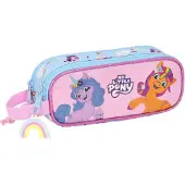 My Little Pony Doppeltasche "" – Wild & Free, in Blau und Rosa, 21 x 8 x 6 cm