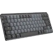 Logitech Tastatur MX Mechanical Mini, Wireless, Bolt, Bluetooth Illuminated, Linear,, Akku, DE, grafit, Retail
