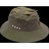 Mikk-Line - Kid's Summer Bucket Hat AOP - Cap Gr 49 cm - 18-24 Months oliv
