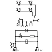 Phoenix Contact 24 V DC Relaismodul Mit Push-In Anschluss - 2905289
