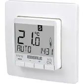 Eberle UP-Uhrenthermostat FIT3Rw/weiß 527820455100