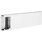 Hager LF4009009016 Leitungsführungskanal aus PVC LF 40x90mm verkehrsweiß - 2 Meter