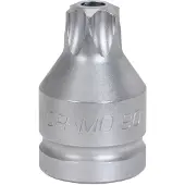 Ks Tools 3/4" Kraft-Bit-Stecknuss TX mit Bohrung, kurz, TB70