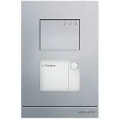 Busch-Jaeger A21051P1-A-03 Außenstation Audio, 1-fach, aluminium 2TMA200010A0001 A21051P1A03