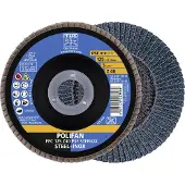 PFERD TOOLS POLIFAN Fächerscheibe PFC konisch Zirkonkorund Universallinie PSF STEELOX Stahl/Edelstahl - 67764125