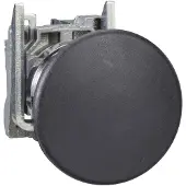 Schneider Electric Electric XB4BC21EX Pilzdrucktaster, Harmony XB4, Metall, 22mm, schwarz, tastend, 1S, ATEX