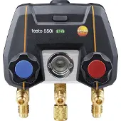 Testo 550i App-gesteuerte dig. Monteurhilfe, Bluetooth, 2-Wege Ventilblock