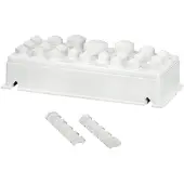 Hensel 68000068 ENYSTAR-Anbauflansch Größe 2 17x6-13, 2x9-17, 2x12-23, 1x17-30 mm FP FG 222
