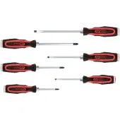 Ks Tools ERGOTORQUEmax Schlagkappen-Schraubendreher-Satz, 6-tlg Schlitz, PH - 151.1160