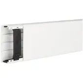 Hager LF4011009016 Leitungsführungskanal aus PVC LF 40x110mm verkehrsweiß - 2 Meter