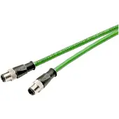 Siemens 6XV1870-8AN10 IE Leitung,2 x M12,2x2,10m,2 x D-kod.,IP65,IP67,Cat5e,PVC,teil robust 6XV18708AN10