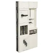 Hager UF32W6N3P Wandler- und Messfeld,Univ.N,1050x500x160mm NAR NH00,AAR Lastt125A,TAB Bayernw.