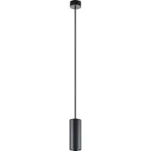 Deko-light Hängelampe CAN, dimmbar, schwarz, für Wohn- / Esszimmer, Aluminium, Pendelleuchte