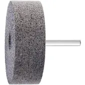 PFERD TOOLS POLINOX verpresster Vlies-Schleifstift Zylinderform PNER Ø 75x25 mm Schaft-Ø 6mm Weich SIC Fein für Finish - 47700244