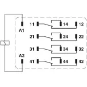 Phoenix Contact 2903684 Einzelrelais REL-IR4/L-120AC/4X21AU RELIR4L120AC4X21AU - 10 Stück