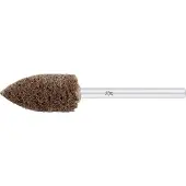 PFERD TOOLS POLINOX verpresster Vlies-Schleifstift Spitzkegelform PNER Ø 10x20 mm Schaft-Ø 3mm Hart A Grob für Finish