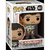 Funko POP! Star Wars Mandalorianer Mando Figur Die Das Kind Hält