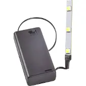 Kahlert Licht LED-Beleuchtungsstreifen mit Batteriebox für Puppenhaus