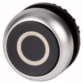 Eaton 216609 Drucktaste, RMQ-Titan, flach, tastend, schwarz, beschriftet, Frontring Titan M22-D-S-X0 - 10 Stück