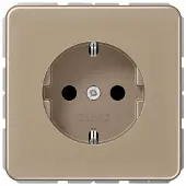 JUNG SCHUKO-Steckdose gold-bronze CD 1520 GB