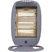 SHX SHX24HS1200, Elektrischer Halogen-Raumheizer, Halogen gas, Drinnen, Flur, Grau, Tasten
