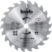 Kwb 586159 Kreissägeblatt 184 x 16 mm 1 St