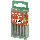 Spax BIT T-STAR PLUS T40 50mm S 5 ST