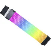 Lian Li Strimer Wireless, 24 pin, Schwarz, Transparent, Silikon, Thermoplastisches Elastomer (TPE), 0,26 m, 1 Stück(e)
