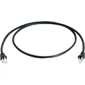 Telegärtner Patchkabel S/FTP, Cat.6A, LSOH, schwarz, 20 m
