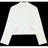Y.A.S Y.a.s. Damen Blusen Yaslee Ls Short Shirt - Wit - Größe 42