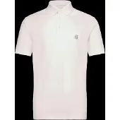 Armani Exchange für Herren. XM000367AF13022U0009 Weißes Kurzarm-Poloshirt (XS), Lässig, Baumwolle
