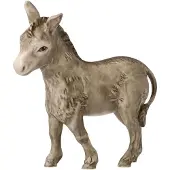Goebel Krippenfigur "Weihnachtsdeko", bunt, B:3cm H:9,5cm, Steingut, Dekofiguren, Krippenfigur, Steingut, Figur - Esel