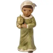 Goebel Krippenfigur "Weihnachtsdeko", bunt, B:5cm H:11,5cm, Steingut, Dekofiguren, Krippenfigur, Steingut, Figur Kaspar