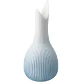 Goebel Dekovase "Vase Studio 8 Raindrop Ice 25 cm blau", blau, B:11cm H:25cm T:11cm Ø:11cm, Vasen, Dekovase, Abwischbar