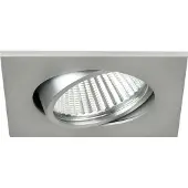 Brumberg 12262253, Einbaustrahler, 1 Glühbirne(n), LED, 2700 K, 710 lm, Aluminium