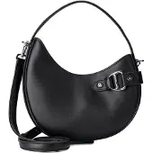 Ralph Lauren für Damen. 431980159002 Tasha kleine Crossbody-Tasche aus Leder schwarz (OSFA), Lässig