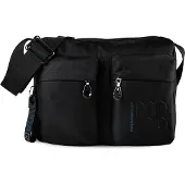 Mandarina Duck Damentasche Schwarz: Verstellbarer Gurt, Praktische Taschen, Stilvoll