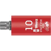 Wera 8760 B VDE XZN Zyklop Bitnuss, isoliert, mit 3/8"-Antrieb, für Innenvielzahn-Schrauben - 05004941001