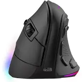 Mars Gaming MMSK, rechts, Optisch, RF Wireless + Bluetooth, 8400 DPI, Schwarz