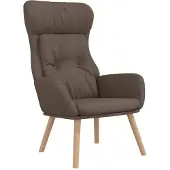 Syfax Relaxsessel Taupe Stoff