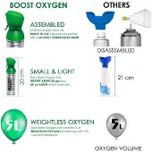Boost Oxygen 2x5L Natural + 1x5L Pink Grapefruit