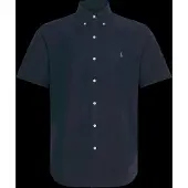 Ralph Lauren für Herren. 710945315002 Hemd Custom marineblau (M), Lässig, Baumwolle, Langarm