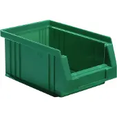 LA-KA-PE Sichtlagerkasten PLK 164 x 105 x 75 mm PP grün bis 5 kg 0,7 l 135 mm