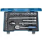 Gedore 30 HMU-10 Steckschlüssel-Satz 3/8" 22-teilig 6-kant 6-22 mm, 6235470