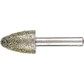 PFERD TOOLS Diamant-Schleifstift Rundbogen zum Schleifen von Grau-und Sphäroguss - 36476073