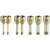 Metabo Fliesen-Diamantbohrkronen-Set Dry M 14 - 7 teiliges Set - 628321000