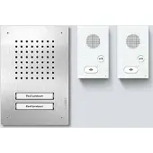 Siedle Audio-Set Classic CLAB 850-2 Edelstahl/Weiß Set