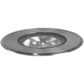 Brumberg 14037223 LED-Bodeneinbauleuchte V4A, IP67, edelstahl matt, rund, SK: III, Spannung: 24 V