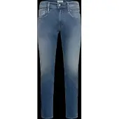 Replay Slim-fit-Jeans "Anbass", Herren, Gr. 32, Länge 30, blau (medium blau 844), Denim/Jeans, Obermaterial: 99% Baumwolle, 1% Elasthan, slim fit normal, Jeans Slim-fit-Jeans